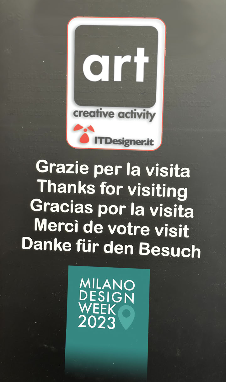 Eventi, manifestazioni, esposizioni, allestimenti, incontri, visite, oggetti,Design Week.